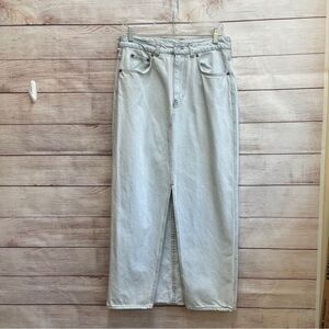 VINTAGE INDUSTRY‎ MODEST MAXI JEAN SKIRT